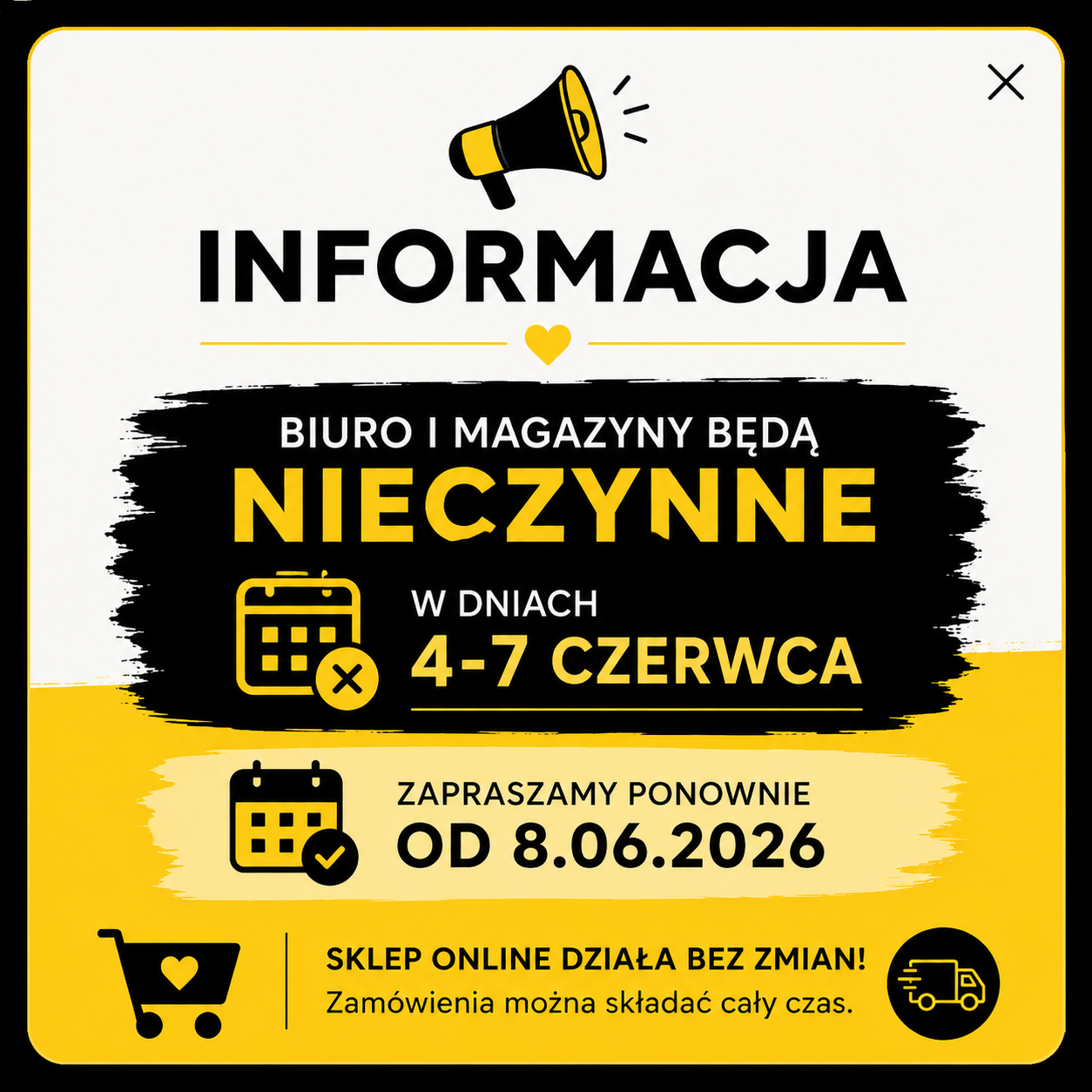 Przerwa 4-7.06.2026